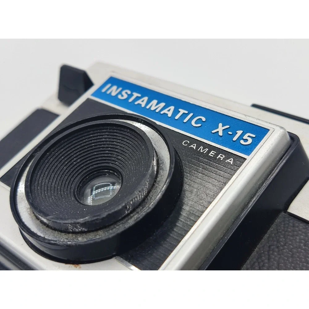 Vintage‎ Kodak Instamatic X-15 Point & Shoot 126 Film Camera